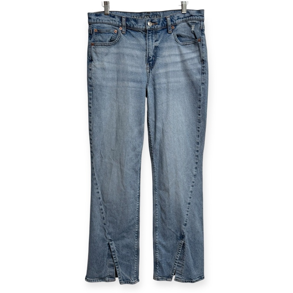 American Eagle Outfitters Women's Light Blue Boot Cut Jeans